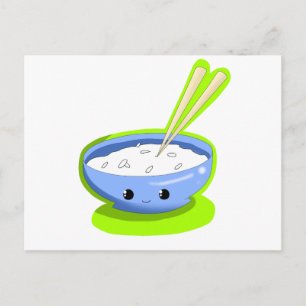 Yummy Rice! Postkarte