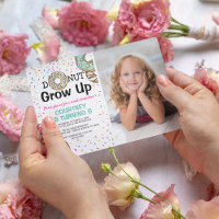 Yummy Scrummy 'Donut Grow Up' Foto Kindergeburtsta