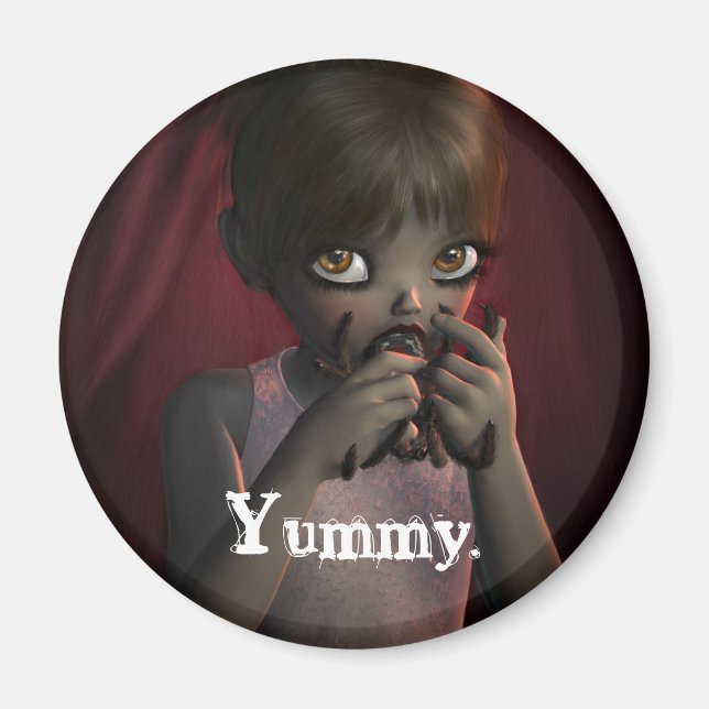Yummy Spider Magnet (Vorne)