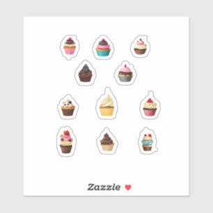 Yummy Sweet Delights Aufkleber