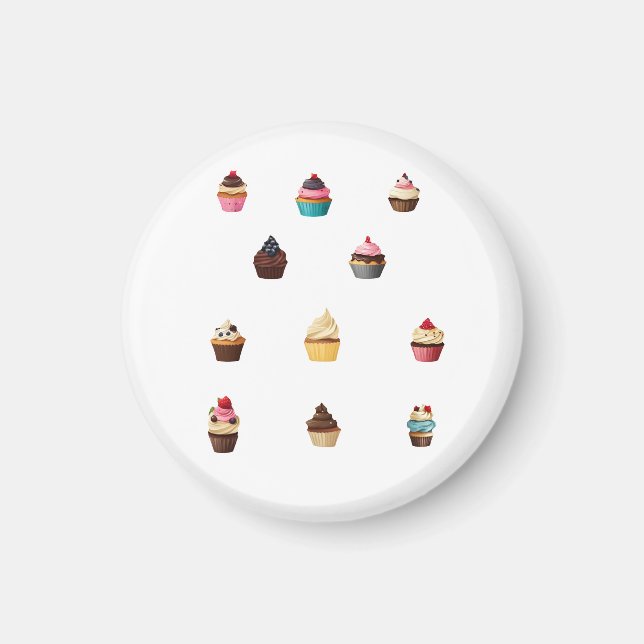 Yummy Sweet Delights Magnet (Vorne)
