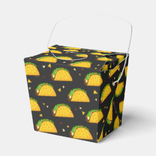Yummy Taco Pattern Geschenkschachtel