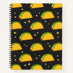 Yummy Taco Pattern Notizbuch