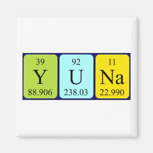 Yuna Periodenmagnetmagnet Magnet