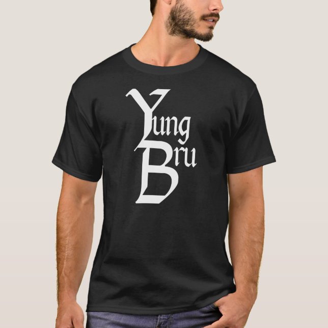Yung Bru Logo-Front T-Shirt (Vorderseite)