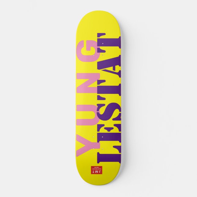 YUNG LESTAT OFFIZIELL Skateboard (Vorderseite)