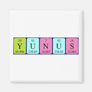 Yunus Periodenmagnet Magnet