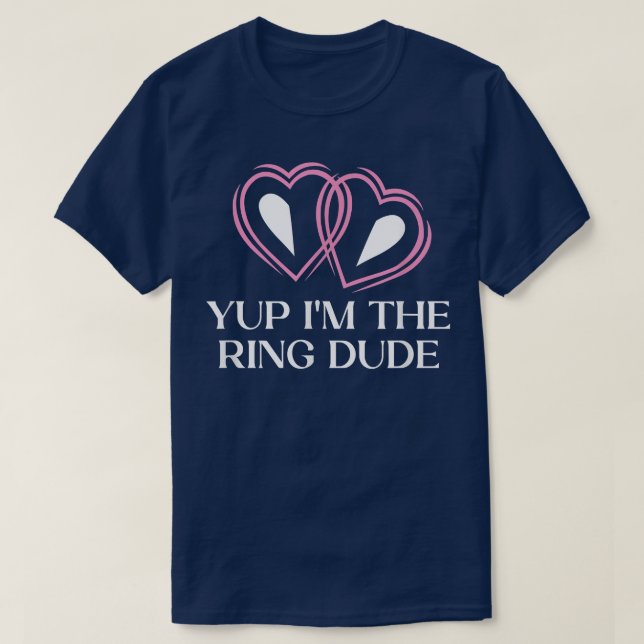 Yup Im Ring Typ Kleiner Ring Bären Klingelring T-Shirt (Design vorne)