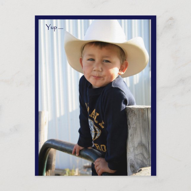 Yup.... Postkarte. Postkarte (Vorderseite)