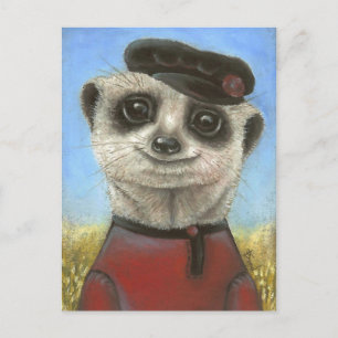 Yuri das meerkat postkarte