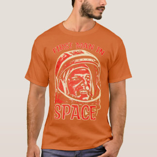 Yuri Gagarin erster Mann im Weltraum T-Shirt