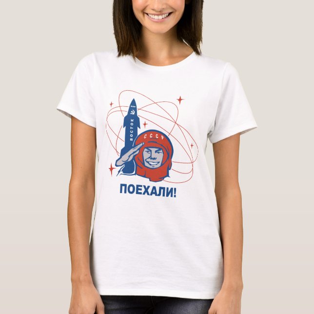 Yuri Gagarin T-Shirt (Vorderseite)