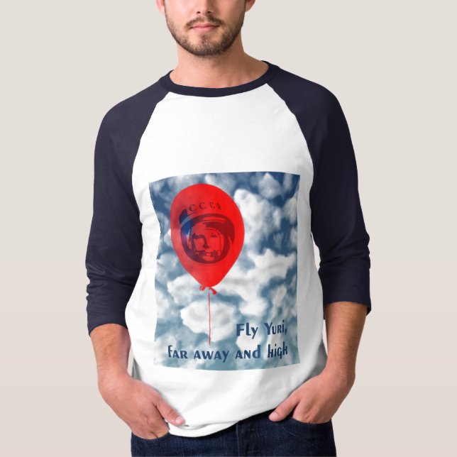 Yuri Gagarin T-Shirt (Vorderseite)