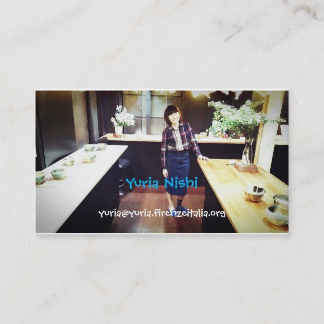 yuria visitenkarte (Vorderseite)