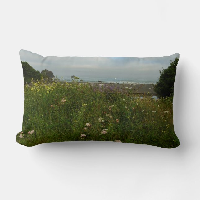 Yurok Loop Trail im Redwood Nationalpark Lendenkissen (Vorderseite)