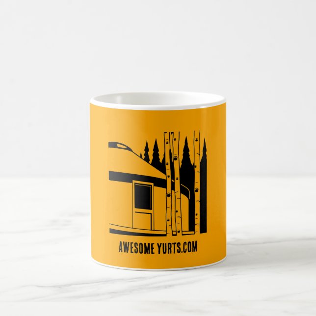 Yurt Lifestyle Geschenke Verwandlungstasse (Mittel)