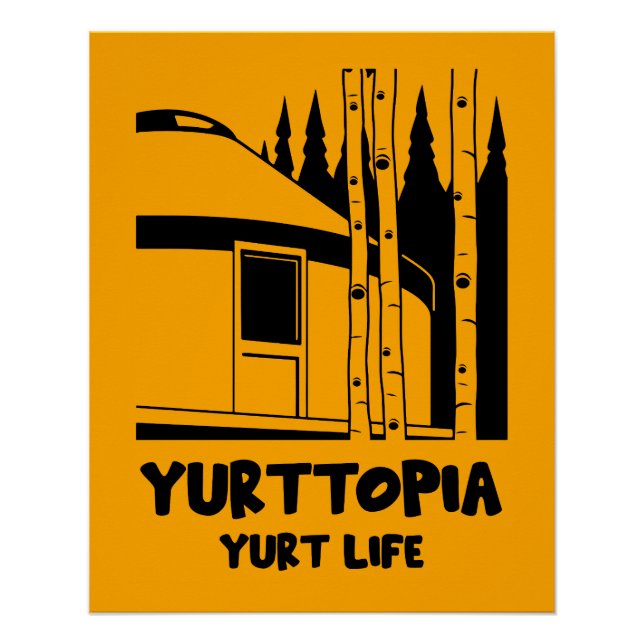 Yurt Lifestyle Poster (Vorderseite)