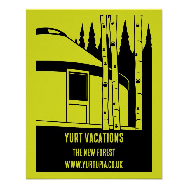 Yurt Vacation Rentals Poster (Vorderseite)