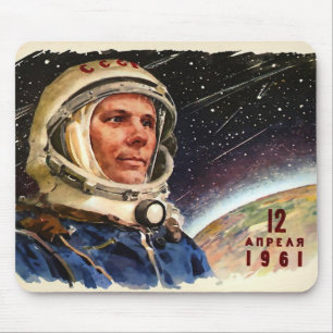 YURY GAGARIN UDSSR MOUSEPAD