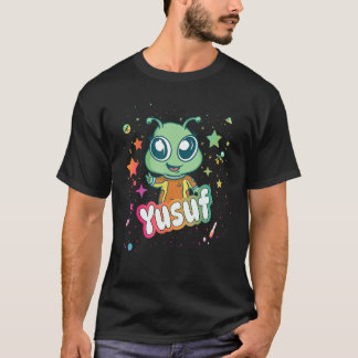 YUSUF - Name des Niedlichen Jungen mit niedlicher  T-Shirt