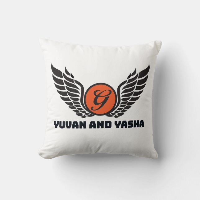 Yuvan und Yasha Kissen (Vorderseite)