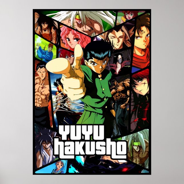 Yuyu hakusho ultimativ poster (Vorne)