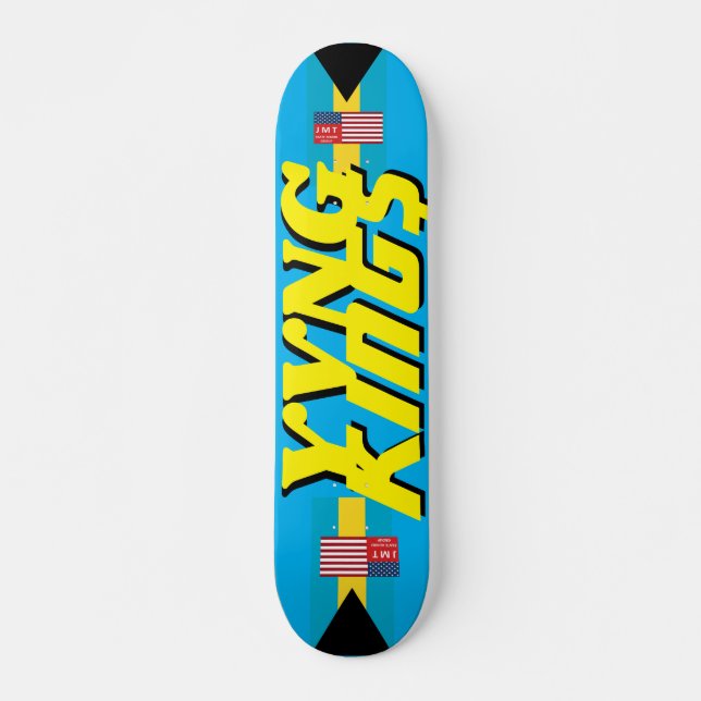 YVNG KINGS JMT BAHAMAS 7 3/4" Skateboard Deck (Vorne)