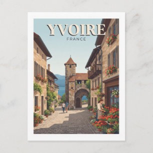 Yvoire, Lac Léman Frankreich Postkarte