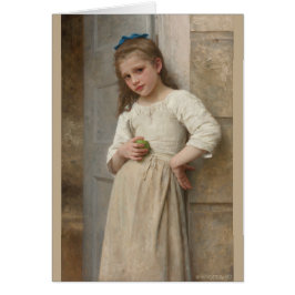 Yvonne on Doorstep William-Adolphe Bouguereau