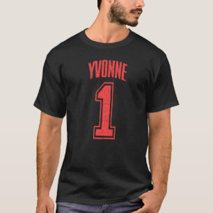 Yvonne Supporter Nummer 1 Größter Lüfter T-Shirt