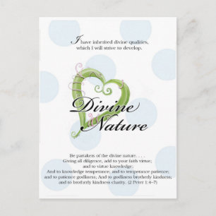 YW-Karte - Göttliche Natur Postkarte