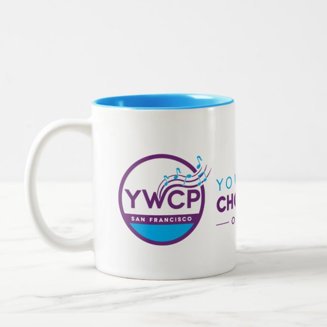 YWCP-Tasse Zweifarbige Tasse (Links)