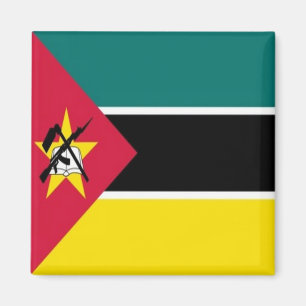 Z001 MOSAMBIK, FLAG, Afrika, Kühlschrank Magnet