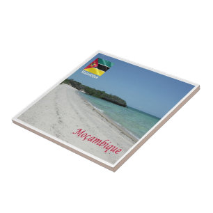 Z004 MOSAMBIQUE, Strand, Afrika, Fliese