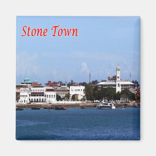 Z004 STONE TOWN, Tansania, Afrika, Kühlschrank Magnet
