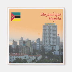 Z008 MAPUTO, Mosambik, Afrika, Kühlschrank Magnet