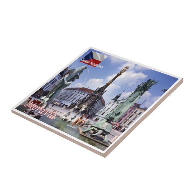 Z014 MORAVIA Tschechische Republik, Fliese (Seite)