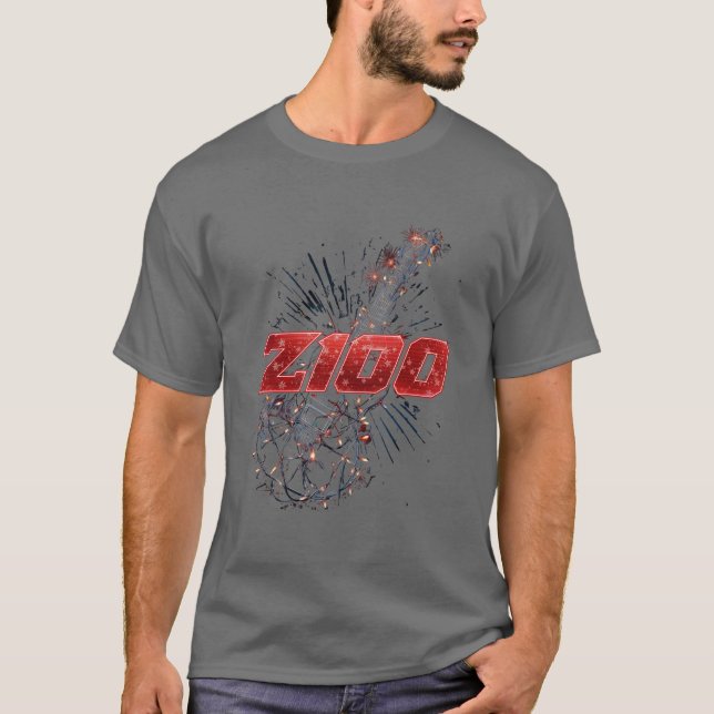 Z100 Jingle Ball Fan Edition Graphic Tee (Vorderseite)