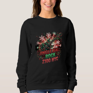 Z100 Jingle Ball NYC Crewneck – Damen-Holiday-Mode Sweatshirt