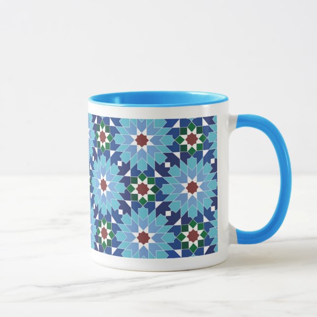 Z–01 Heiliges Muster Tasse (Rechts)