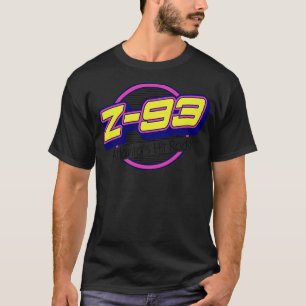 Z 93 Atlanta trifft Retro Defunkt Radio Station T-Shirt