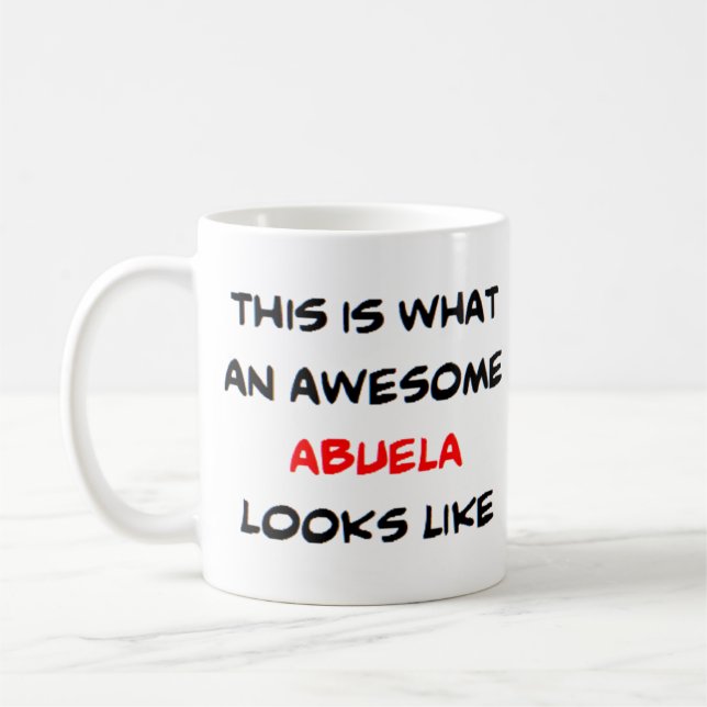 z abuela, phantastisch kaffeetasse (Links)