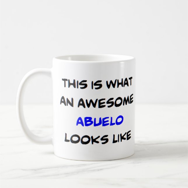 z abuelo, phantastisch kaffeetasse (Links)