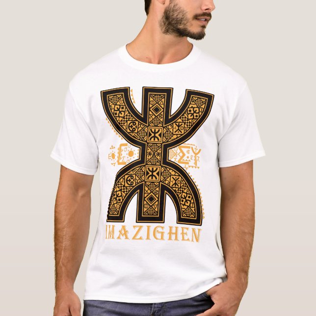 Z-AMAZIGH-T-SHIRT MEIN SCHÖNER MOTIV FÜR DIE KULTU T-Shirt (Vorderseite)