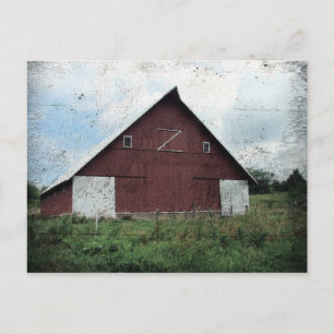 Z Barn Postkarte