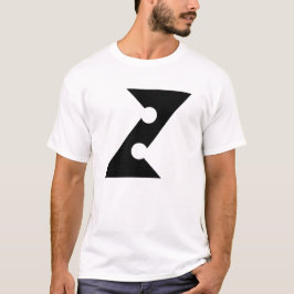 Z Buchstabe T-Shirt