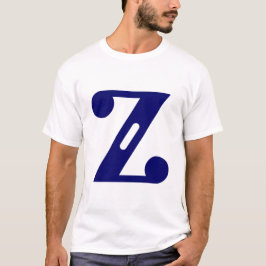 Z Buchstabe T-Shirt
