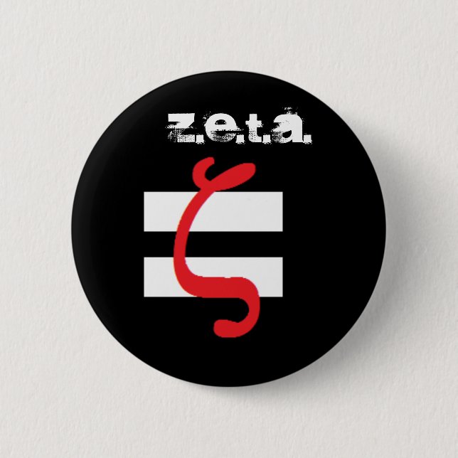 Z.E.T.A. Knopf Button (Vorderseite)