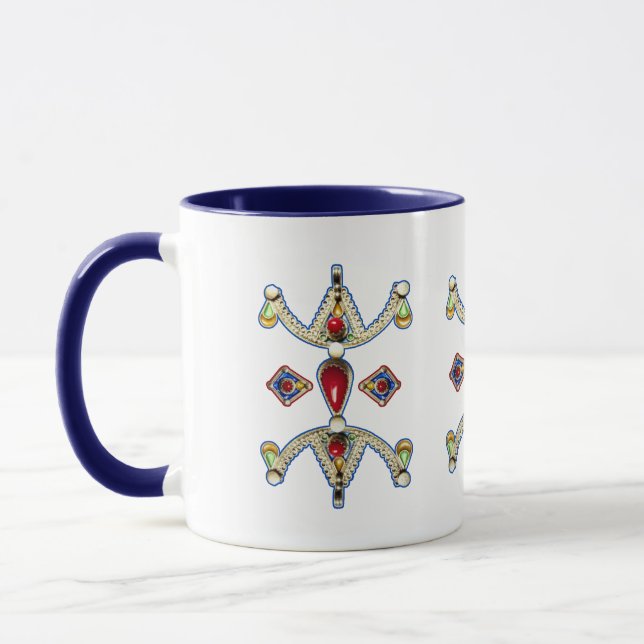 Z imazighen bijoux kabyle tasse (Links)