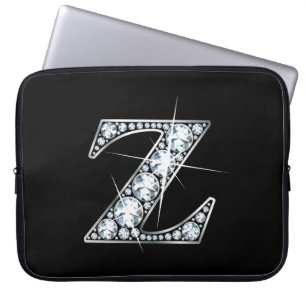 Z-Imitate-"Diamond"-Monogramm Laptopschutzhülle